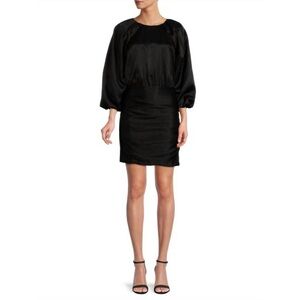 NWT Veronica Beard Gracelynn Ruched Mini Dress